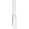 Ekena Millwork Archdale Architectural Grade PVC Gable Bracket, 84"W x 42"H x 6"D x 6"F, 12/12 Pitch GBP084X42X0606ARC00 - alternate 5